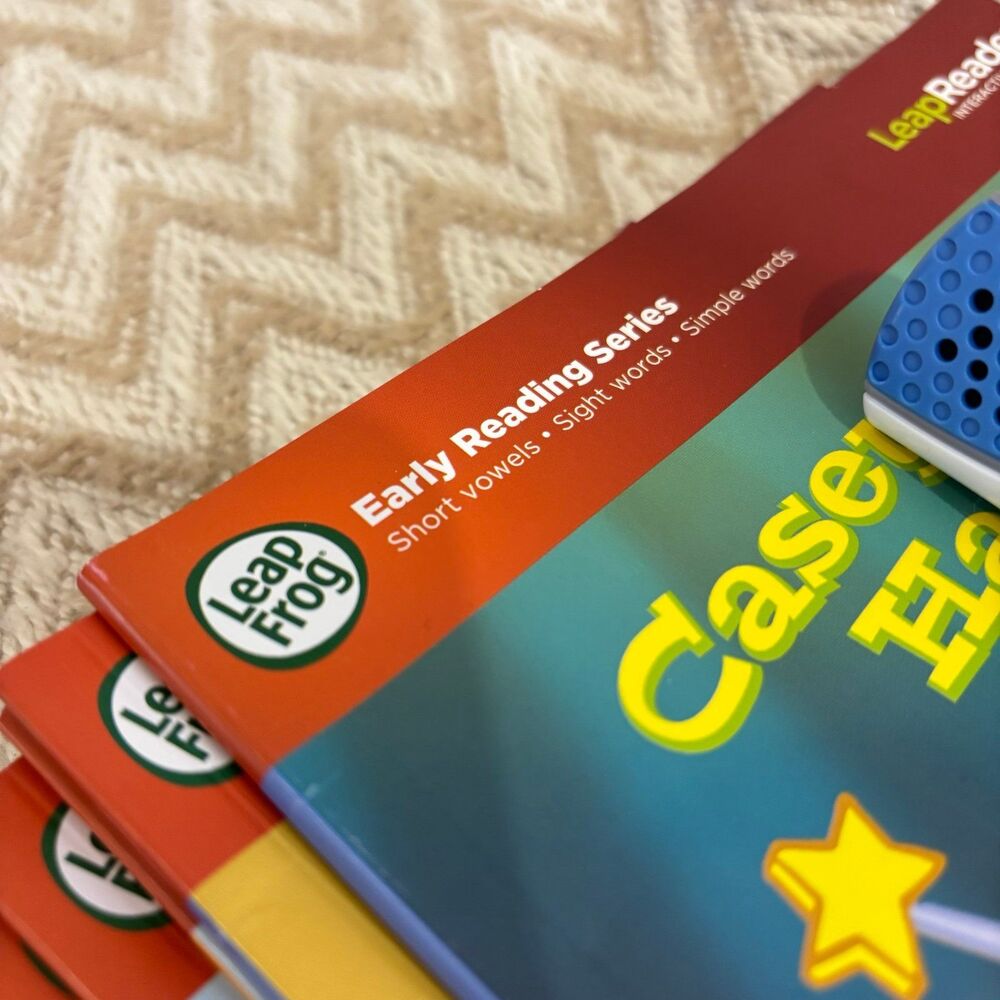 LeapFrog LeapReader System Learn To Read 9 Book Bundle - Picture 3 of 4